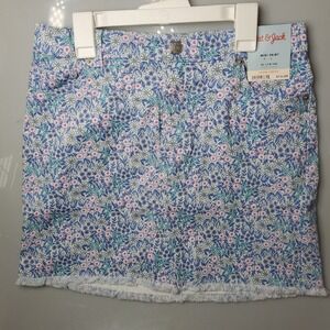 Cat &‎ jack flower midi skirt super stretch 14/16